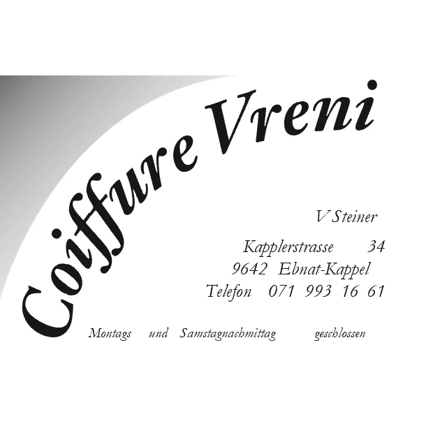 Coiffure Vreni Steiner